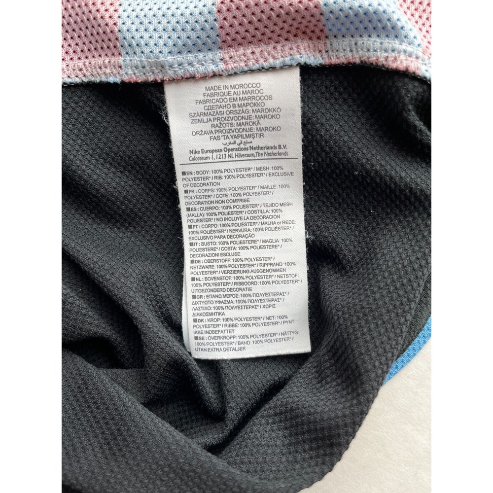 Nike AVFC Jersey Men L Soccer FxPro Aston Villa Football Club Birmingham Dri-Fit - Picture 5 of 9